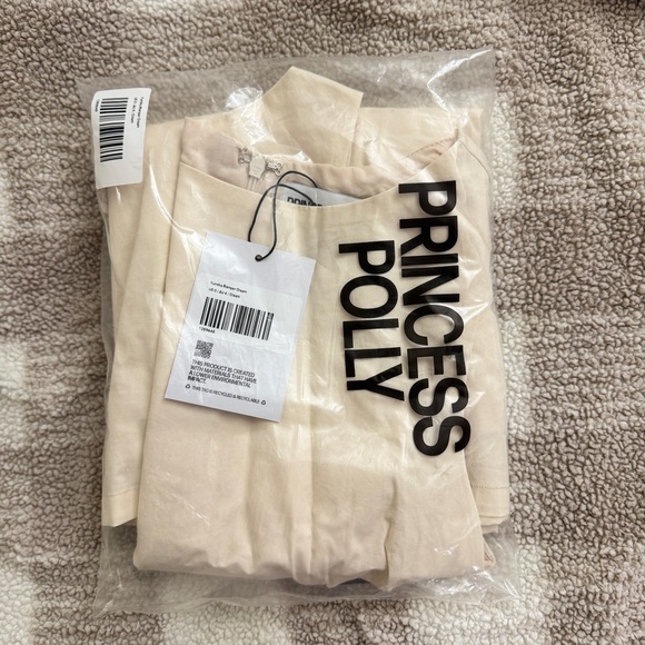 NWT Princess Polly Yumiko Romper - Cream, US 0/XS - Picture 5 of 8